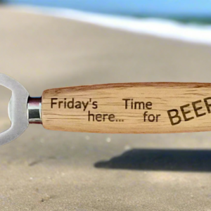 Wood Bottle Opener