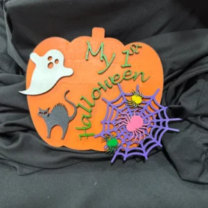 Baby's First Halloween - Holiday Milestone Marker