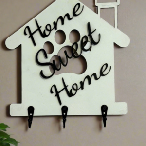 Home Sweet Home - Key & Leash Holder