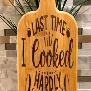 Funny Engraved Bamboo Cutting Board