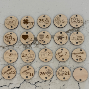 Additional Calendar Holiday Circles